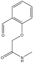 2-(2-formylphenoxy)-N-methylacetamide 结构式