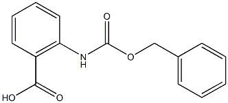 2-{[(benzyloxy)carbonyl]amino}benzoic acid 结构式