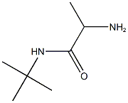 2-amino-N-(tert-butyl)propanamide 结构式