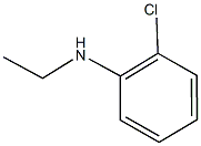 2-chloro-N-ethylaniline 结构式