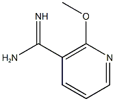 2-methoxypyridine-3-carboximidamide 结构式