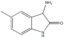 3-amino-5-methyl-1,3-dihydro-2H-indol-2-one 结构式