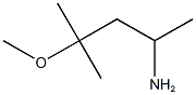 4-methoxy-4-methylpentan-2-amine 结构式