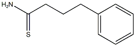 4-phenylbutanethioamide 结构式