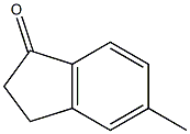 5-methyl-2,3-dihydro-1H-inden-1-one 结构式