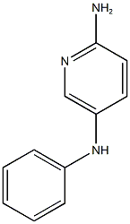 5-N-phenylpyridine-2,5-diamine 结构式