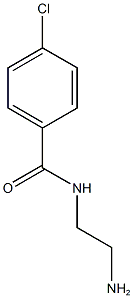 N-(2-aminoethyl)-4-chlorobenzamide 结构式