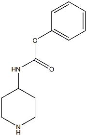 phenyl N-(piperidin-4-yl)carbamate 结构式