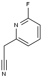 2-(6-fluoropyridin-2-yl)acetonitrile 结构式