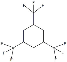 1,3,5-TRIS(TRIFLUOROMETHYL)CYCLOHEXANE 结构式