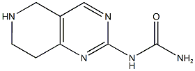 N-5,6,7,8-TETRAHYDROPYRIDO[4,3-D]PYRIMIDIN-2-YLUREA 结构式