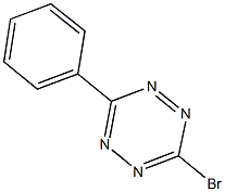 3-BROMO-6-PHENYL-1,2,4,5-TETRAZINE 结构式