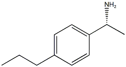 (1R)-1-(4-PROPYLPHENYL)ETHANAMINE 结构式