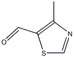 4-METHYL-1,3-THIAZOLE-5-CARBALDEHYDE 结构式