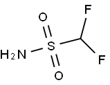 1,1-difluoromethanesulfonamide 结构式