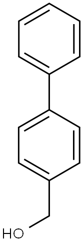 (4-phenylphenyl)methanol 结构式