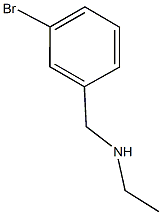 [(3-bromophenyl)methyl](ethyl)amine 结构式