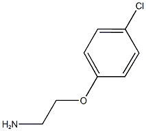 1-(2-aminoethoxy)-4-chlorobenzene 结构式