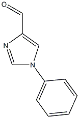 1-phenyl-1H-imidazole-4-carbaldehyde 结构式