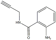 2-amino-N-(prop-2-yn-1-yl)benzamide 结构式