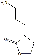 3-(3-aminopropyl)-1,3-oxazolidin-2-one 结构式