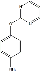 4-(pyrimidin-2-yloxy)aniline 结构式