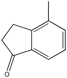 4-methyl-2,3-dihydro-1H-inden-1-one 结构式