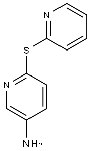6-(pyridin-2-ylsulfanyl)pyridin-3-amine 结构式