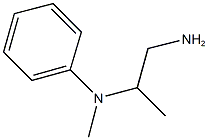 N-(2-amino-1-methylethyl)-N-methyl-N-phenylamine 结构式