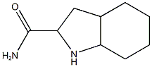 octahydro-1H-indole-2-carboxamide 结构式