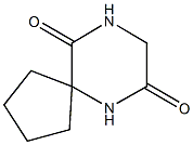 6,9-Diazaspiro[4.5]decane-7,10-dione 结构式