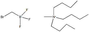 Tributylmethylammonium bromomethyltrifluoroborate 结构式