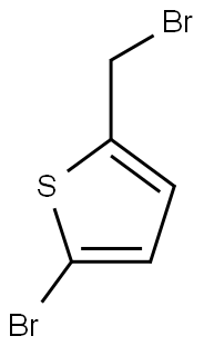 5-溴甲基-2-溴噻吩 结构式