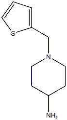 1-(thiophen-2-ylmethyl)piperidin-4-amine 结构式