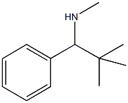 N,2,2-TRIMETHYL-1-PHENYLPROPAN-1-AMINE 结构式