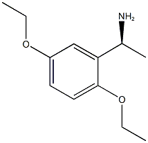 (1S)-1-(2,5-DIETHOXYPHENYL)ETHANAMINE 结构式