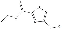 ethyl 4-(chloromethyl)-1,3-thiazole-2-carboxylate 结构式