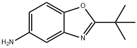 2-tert-butyl-1,3-benzoxazol-5-amine 结构式