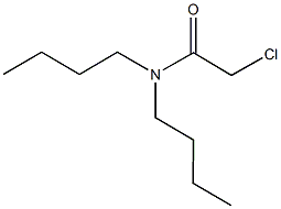 N,N-dibutyl-2-chloroacetamide 结构式