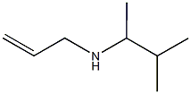 N-(1,2-dimethylpropyl)prop-2-en-1-amine 结构式