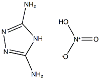 nitric acid compound with 4H-1,2,4-triazole-3,5-diamine (1:1) 结构式