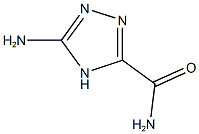 5-amino-4H-1,2,4-triazole-3-carboxamide 结构式