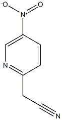 2-(5-nitropyridin-2-yl)acetonitrile 结构式