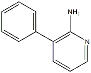 3-phenylpyridin-2-amine 结构式