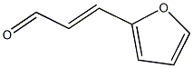 (2E)-3-(furan-2-yl)prop-2-enal 结构式