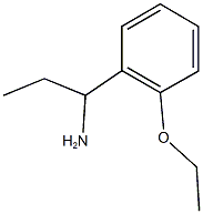 1-(2-ethoxyphenyl)propan-1-amine 结构式