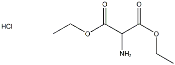 1,3-diethyl 2-aminopropanedioate hydrochloride 结构式