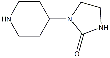 1-piperidin-4-ylimidazolidin-2-one 结构式