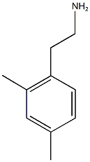 2-(2,4-dimethylphenyl)ethan-1-amine 结构式