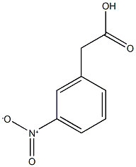 2-(3-nitrophenyl)acetic acid 结构式